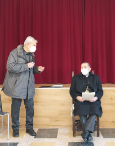 Monsignor Delpini e Don Edy
